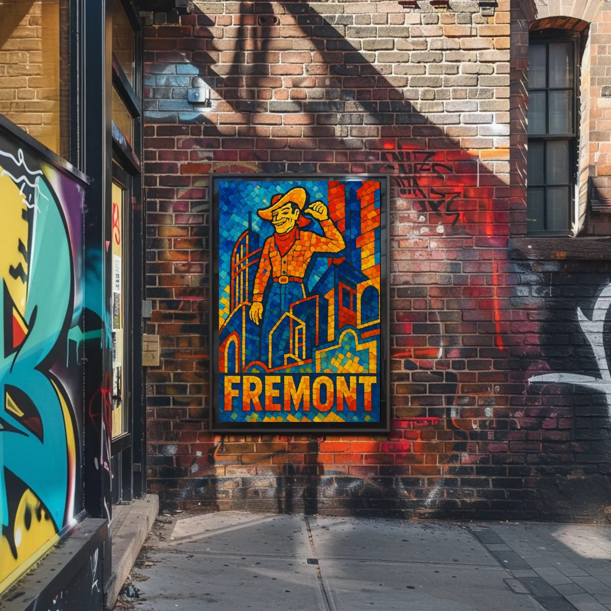 Fremont Mosaic Poster