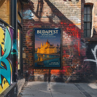 Budapest A City of Lights and History Poster