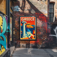Greece A Timeless Journey Poster