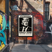 Donald Trump 47th President Poster