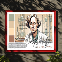 Dorothy Hodgkin Tribute Poster