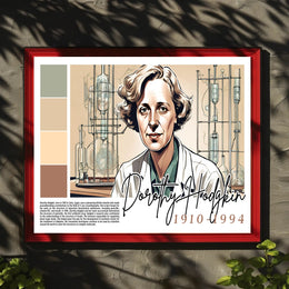 Dorothy Hodgkin Tribute Poster