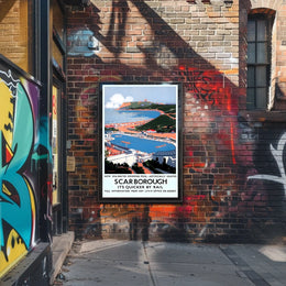 Scarborough Seaside Promotion Poster