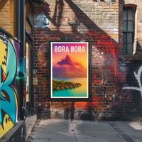Bora Bora Paradise Poster