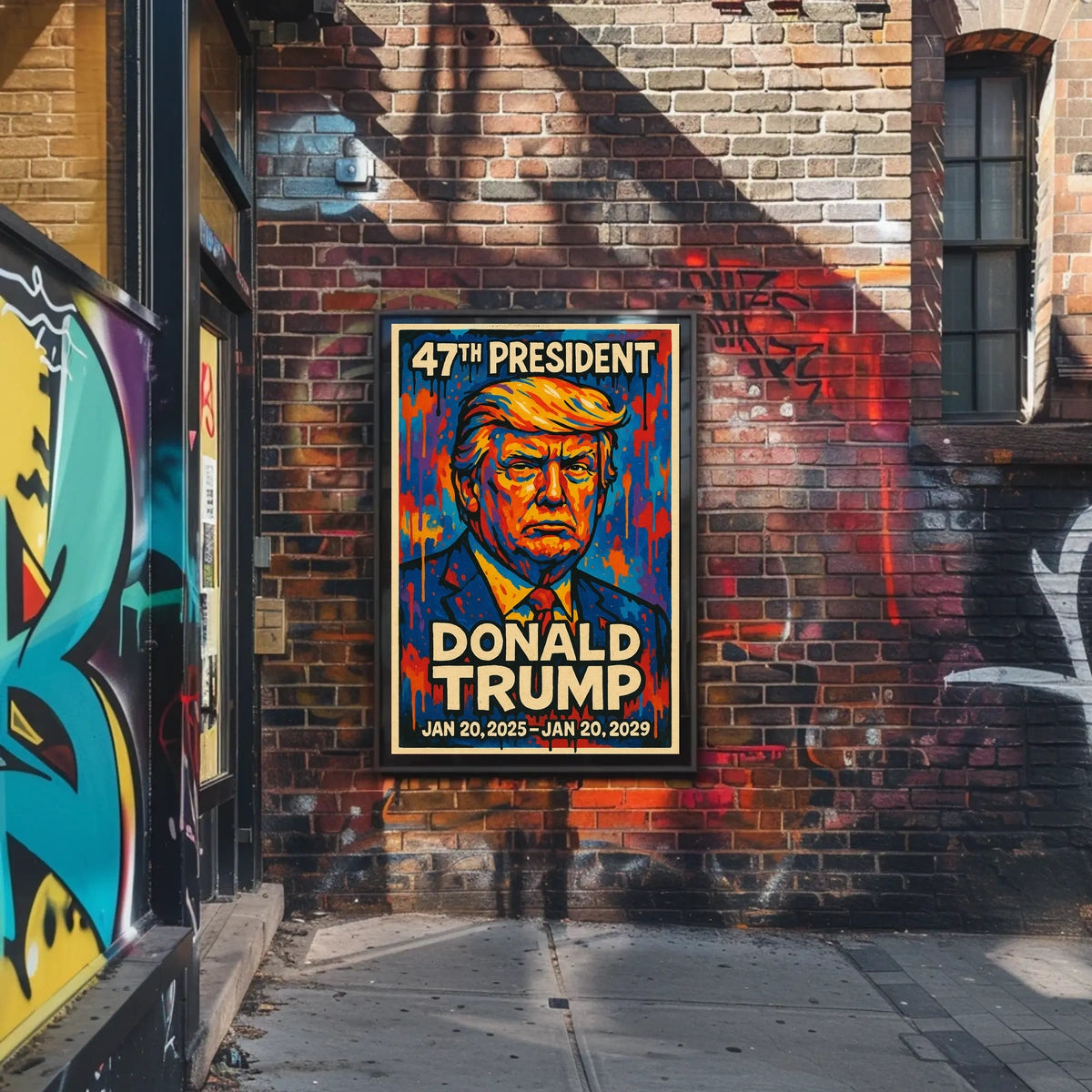 Donald Trump Vision of Leadership Poster