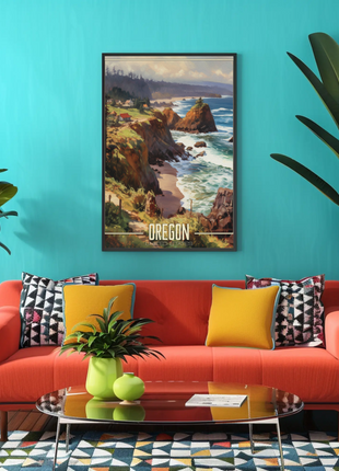 Vintage Poster - Oregon United States