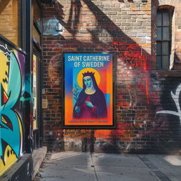 Saint Catherine of Sweden Poster