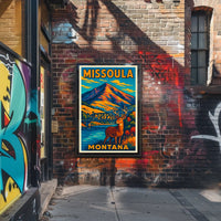 Missoula Montana Poster