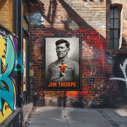 Jim Thorpe Athletic Legend Poster