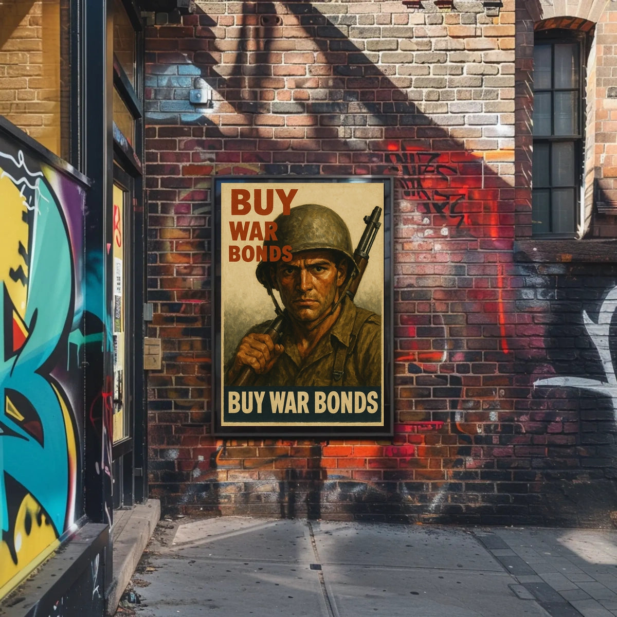 Buy War Bonds Poster
