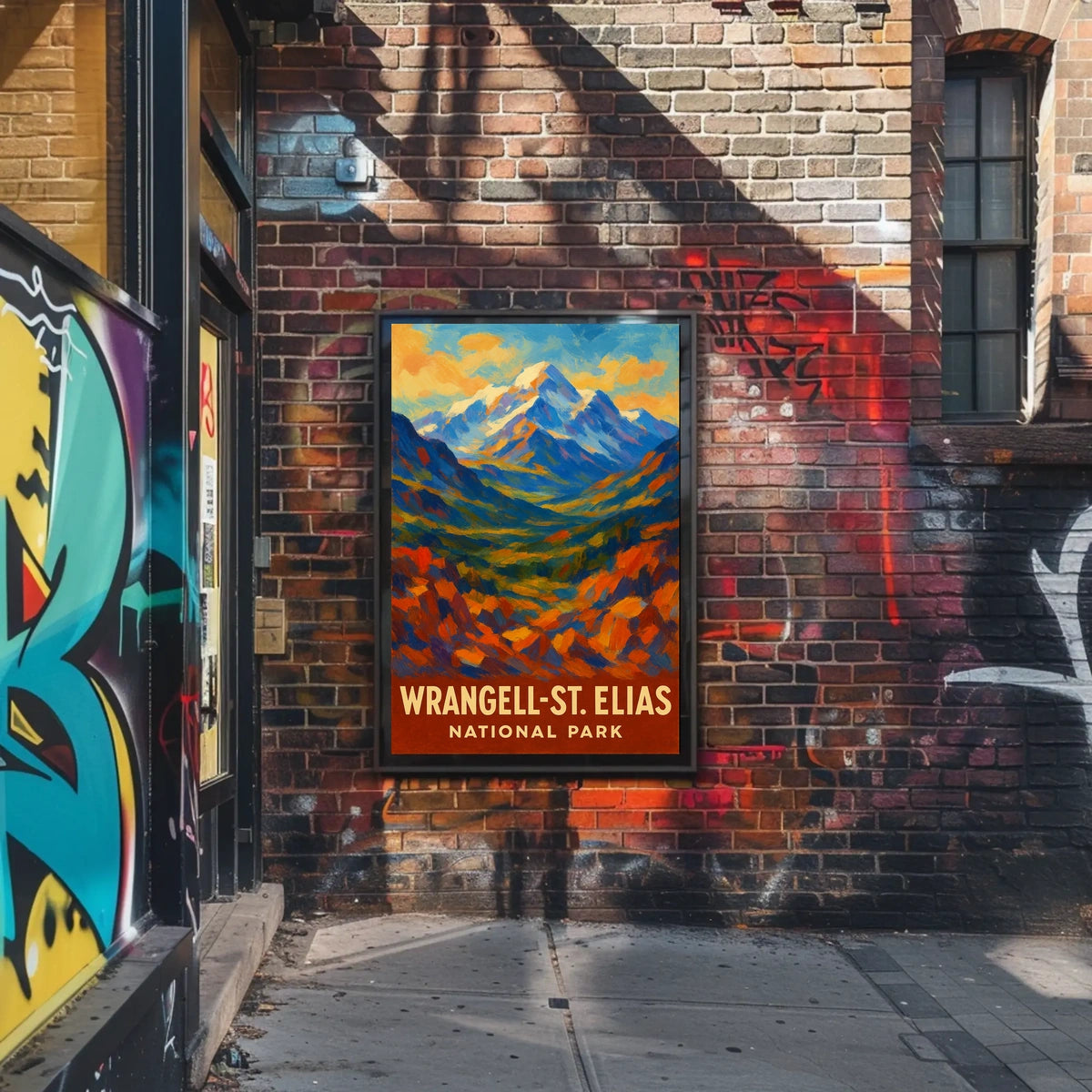 Wrangell-St. Elias National Park Poster