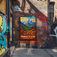 Wrangell-St. Elias National Park Poster