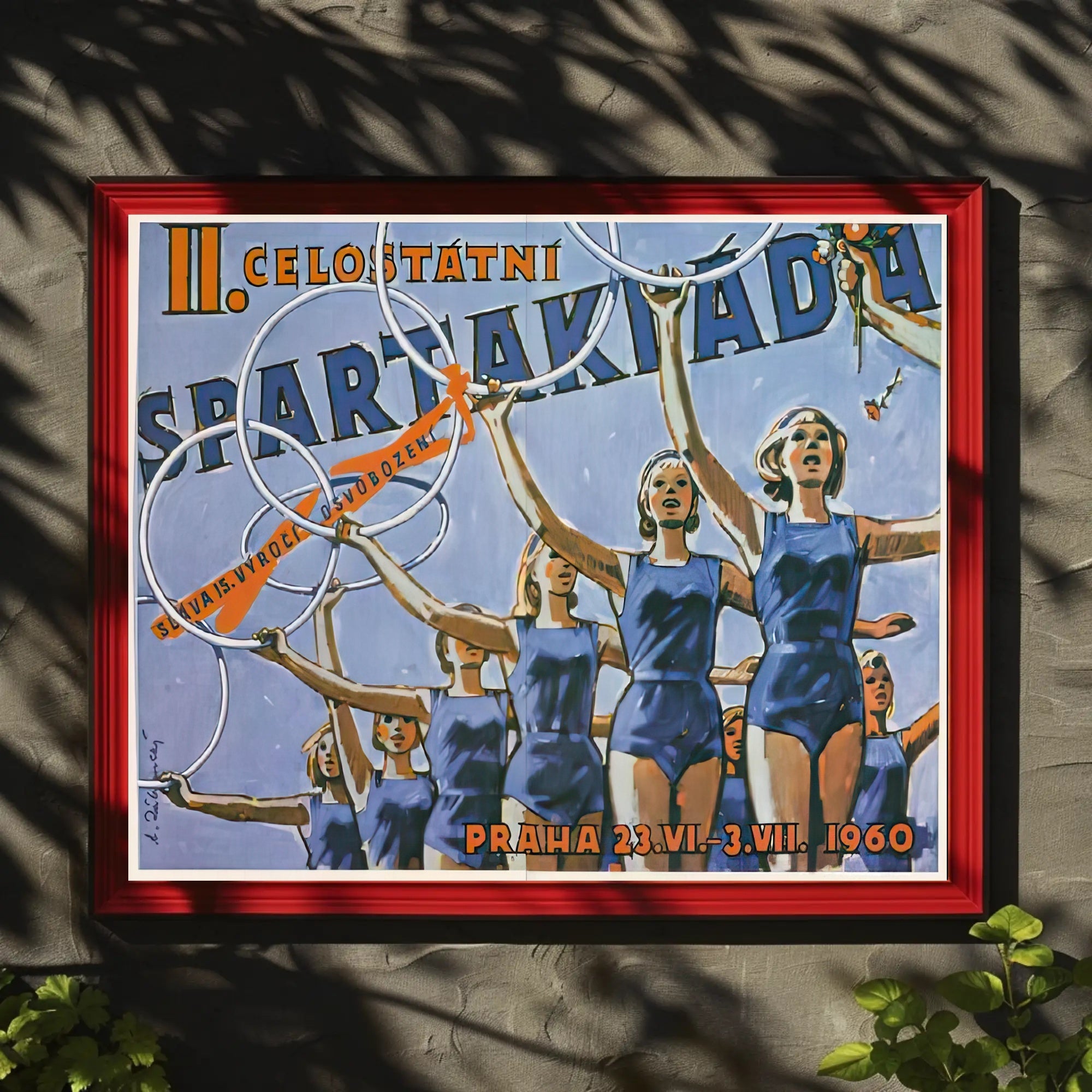 II. National Spartakiad 1960 Poster