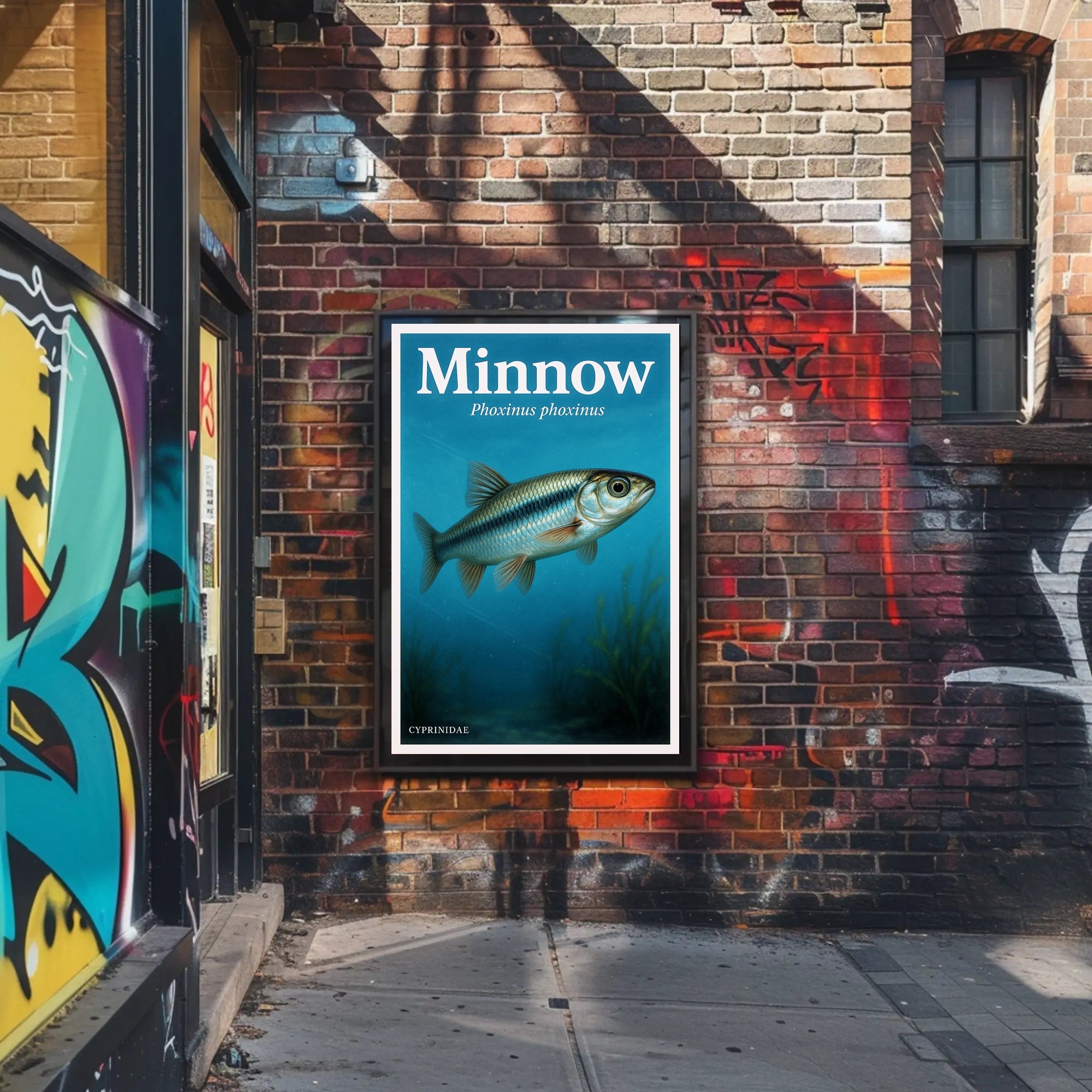 Minnow - Phoxinus phoxinus Poster PosterGoat
