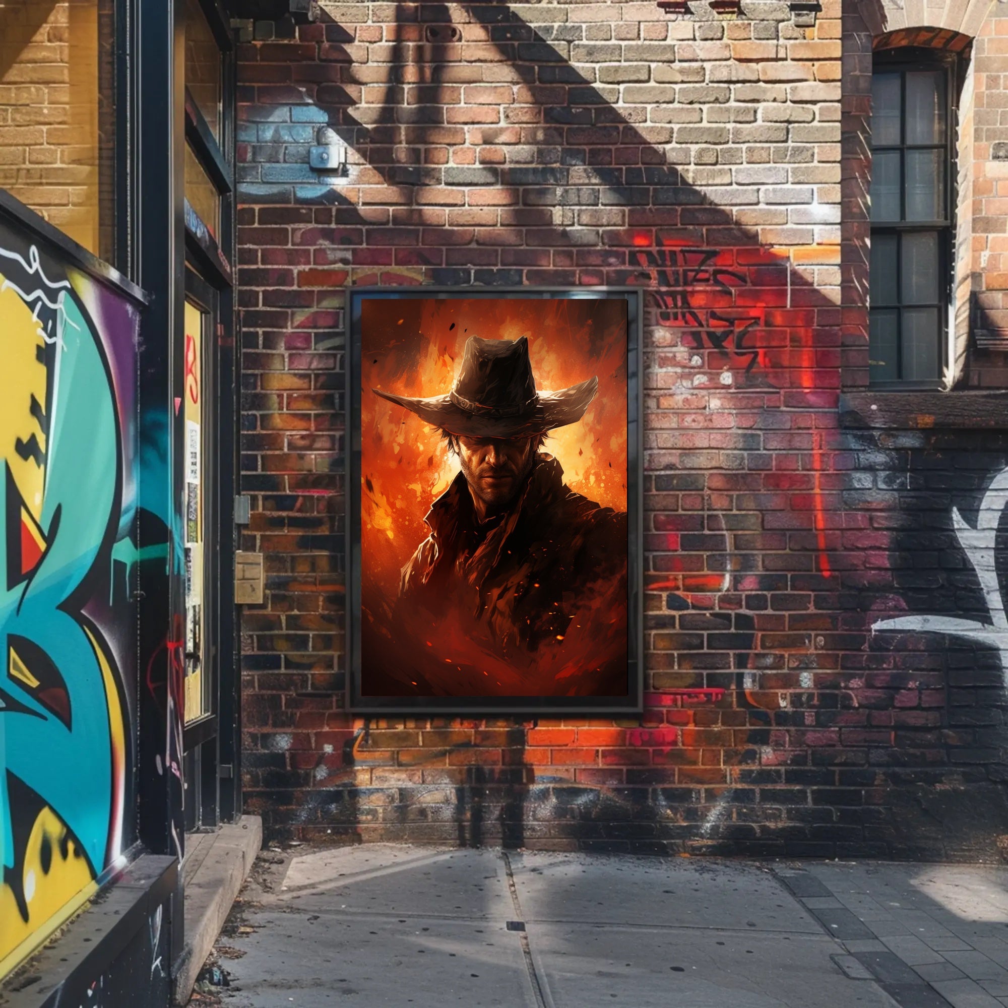 The Lone Gunslinger Poster