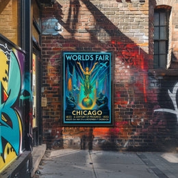 Chicago World's Fair A Century of Progress Poster PosterGoat