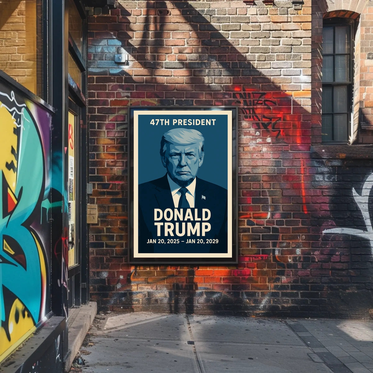 Donald Trump 47th President Poster