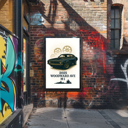 2025 Woodward Ave M1 Poster