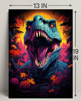 Roaring Jurassic Poster PosterGoat