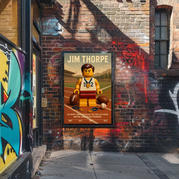 Celebrating Jim Thorpe A Legendary Athlete Jim Thorpe Poster