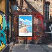 Coastal Charm of Cannes Poster