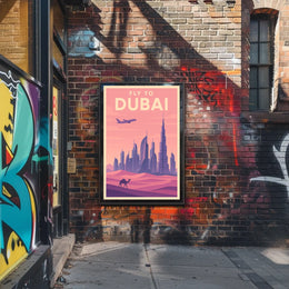 Fly to Dubai Poster
