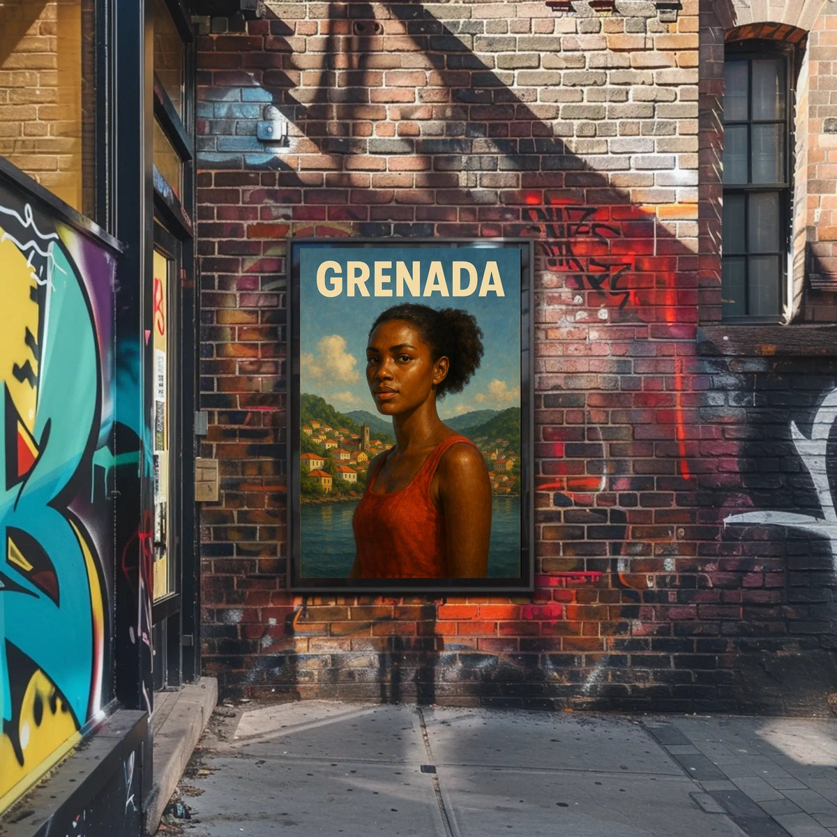 Grenada A Portrait of Culture Poster