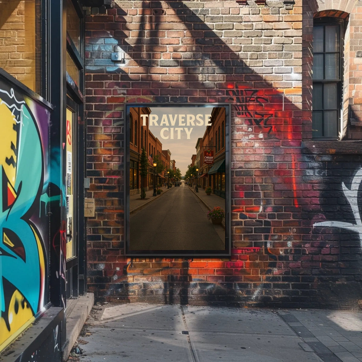 Traverse City Charm Poster