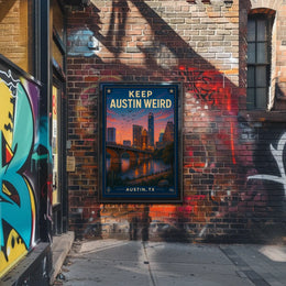 Keep Austin Weird Poster