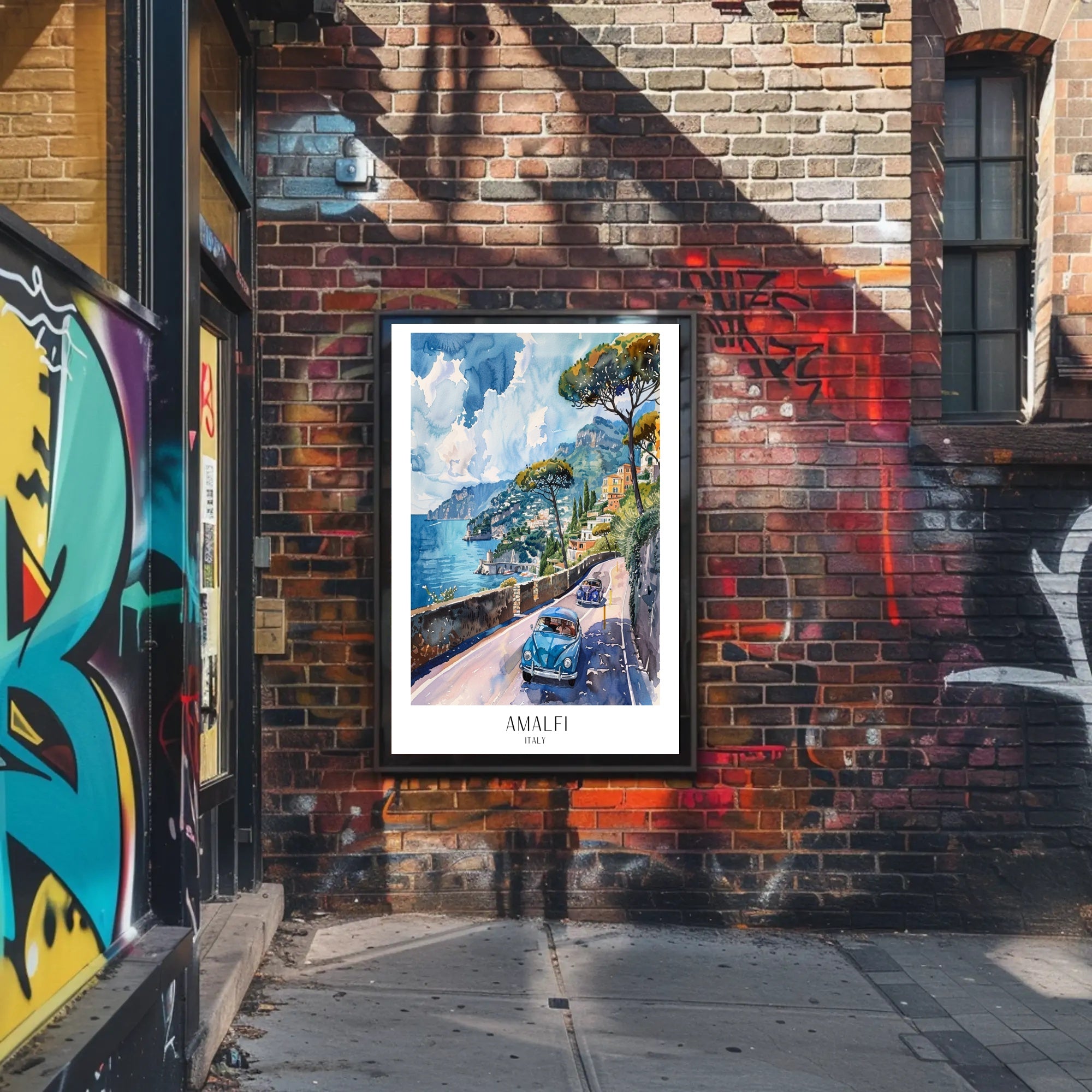 Amalfi Coast Adventure Poster PosterGoat