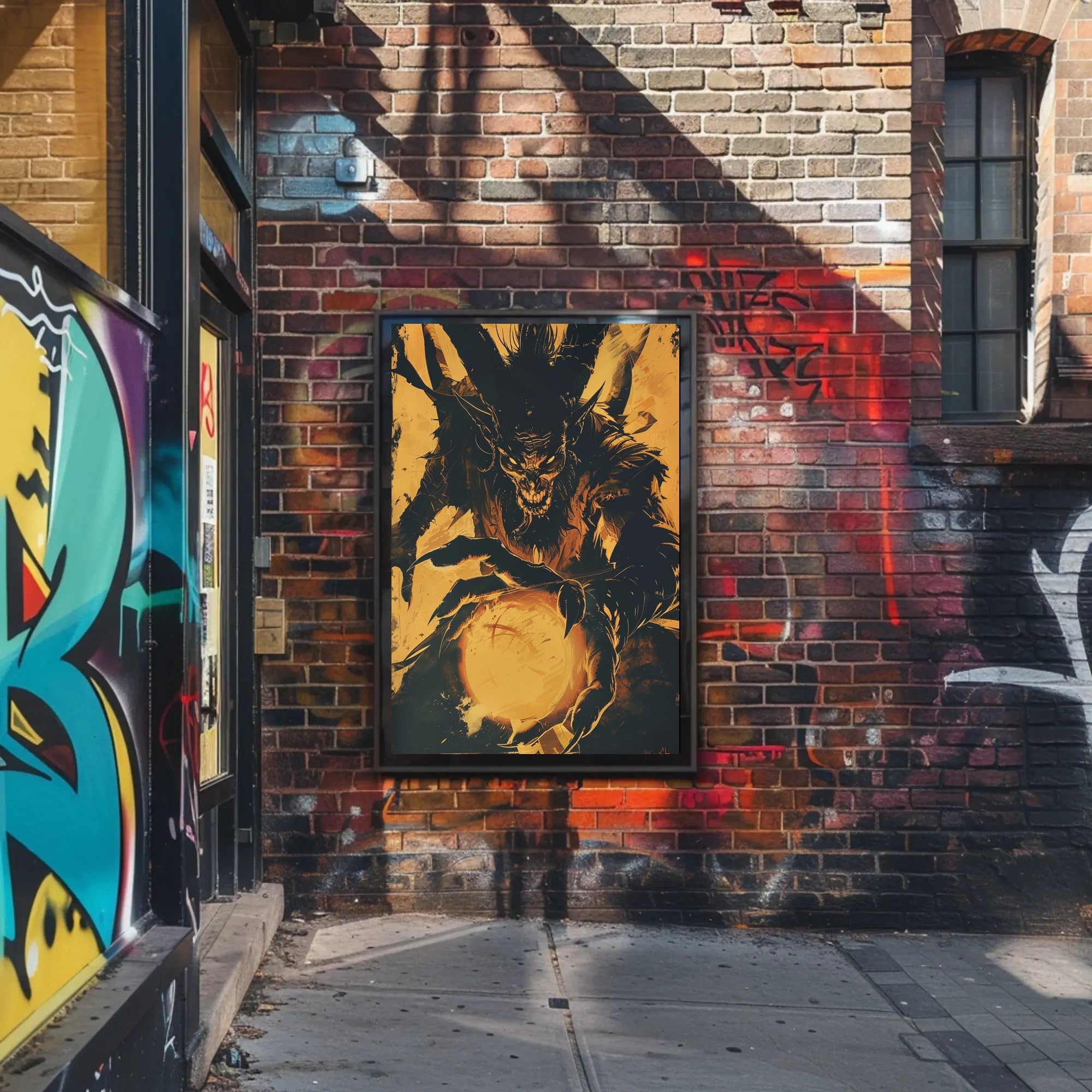 The Enigmatic Demon Poster PosterGoat