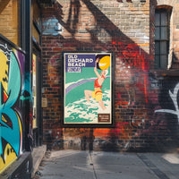 Old Orchard Beach Boston And Maine Poster
