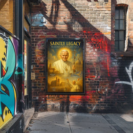 Saintly Legacy The Journey of St. Pope John Paul II Poster