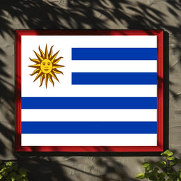 Uruguay Flag Poster