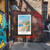 Scenic Cape Town Poster PosterGoat