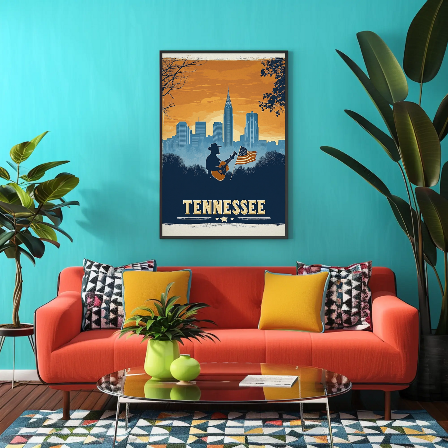 Tennessee Vintage Poster