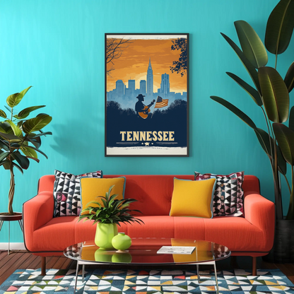 Tennessee Vintage Poster