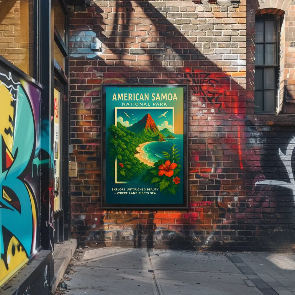Explore Untouched Beauty National Park Travel Poster