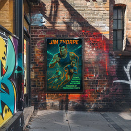 Jim Thorpe A Legacy of Athletic Excellence Poster