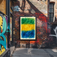 Abstract Color Harmony Abstract Poster