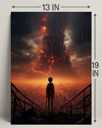 The Burning Tower Poster