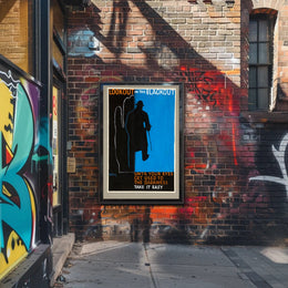 Lookout in the Blackout Poster PosterGoat