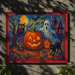 Halloween Night Spectacle Poster
