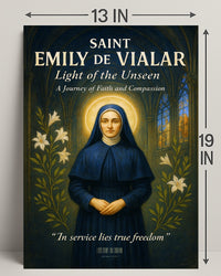 Saint Emily de Vialar Light of the Unseen Poster PosterGoat