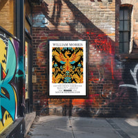William Morris Cotton Prints Exhibition Poster