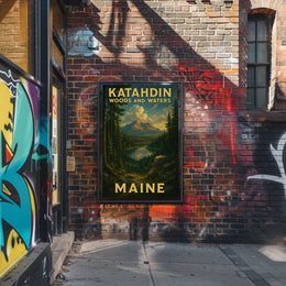 Katahdin Woods And Waters Poster