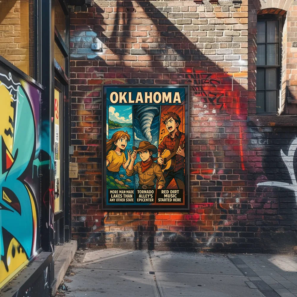 Oklahoma State Features and Phenomena Poster