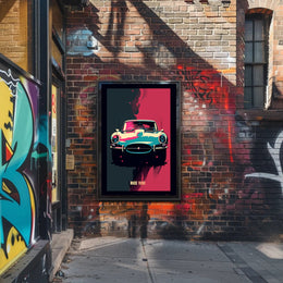 Retro Car Art Poster PosterGoat