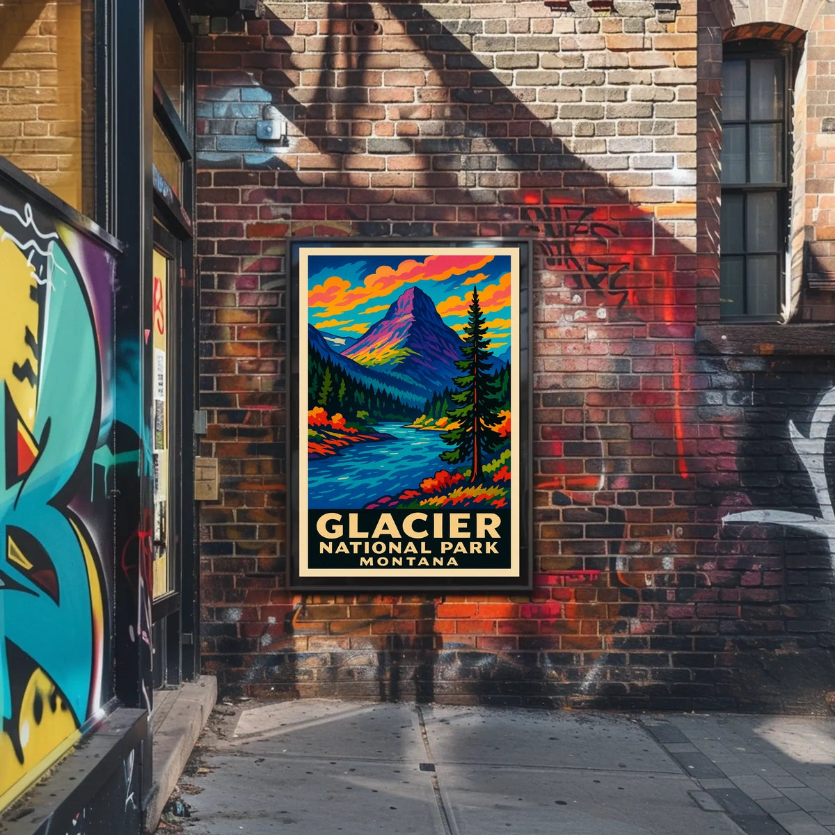 Glacier National Park Montana Poster