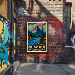Glacier National Park Montana Poster